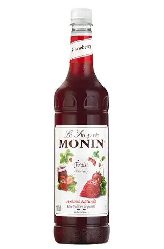 MONIN – SIROP FRAISE 1L BOUTEILLE PET