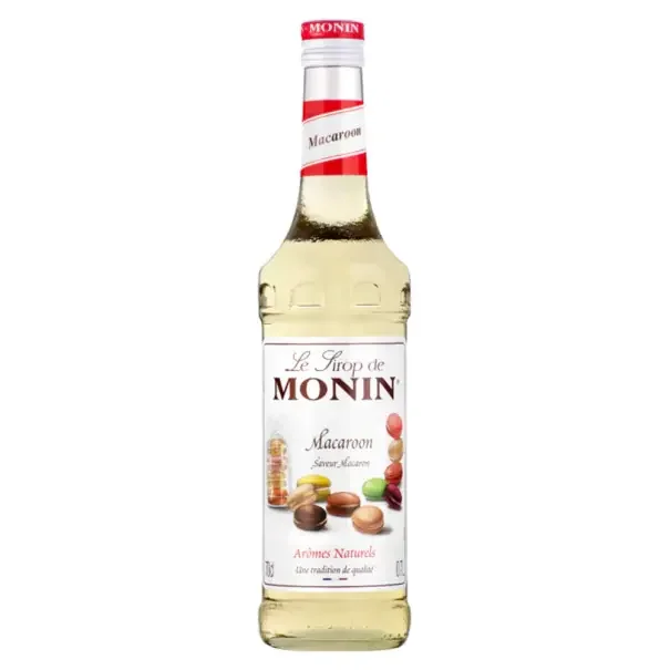 MONIN – SIROP MACARON 700ML BOUTEILLE VERRE