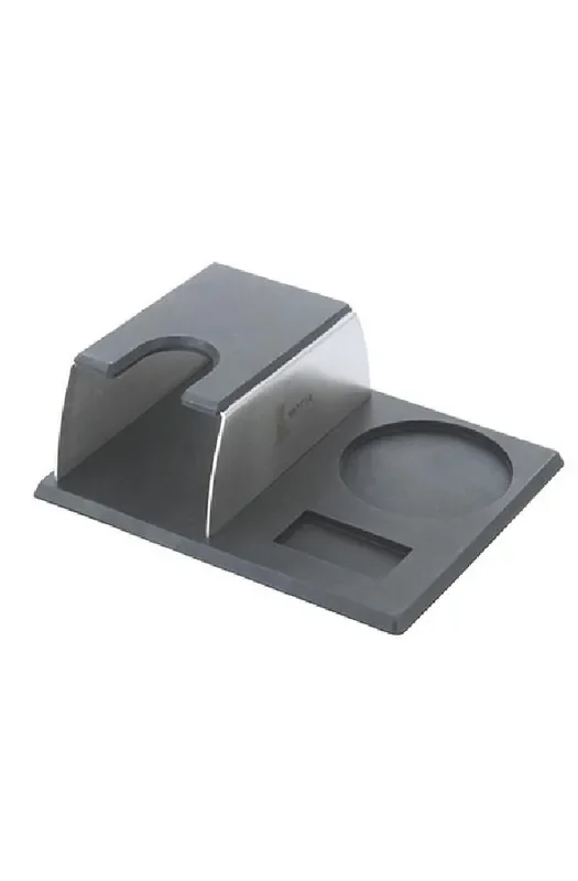 MOTTA – STATION TASSAGE ET PORTE TAMPER INOX CAOUTCHOUC