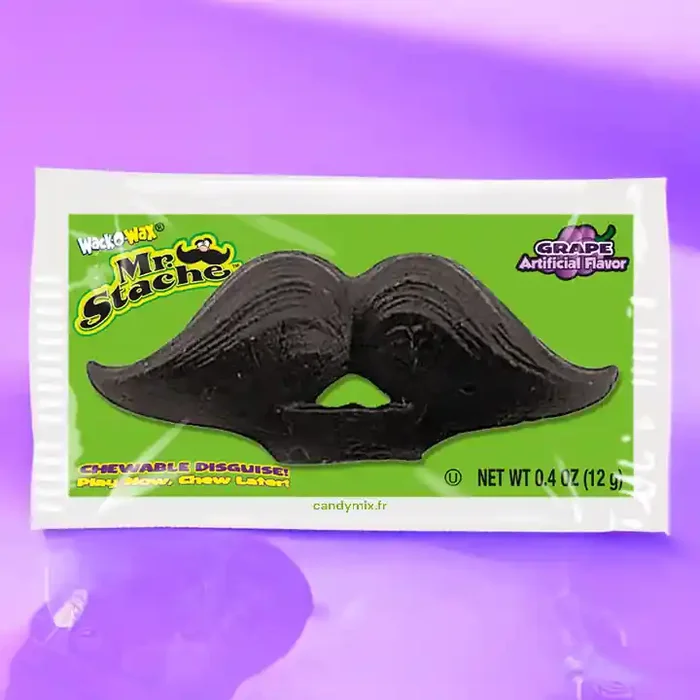 Mr. Stache – Bonbons en Cire