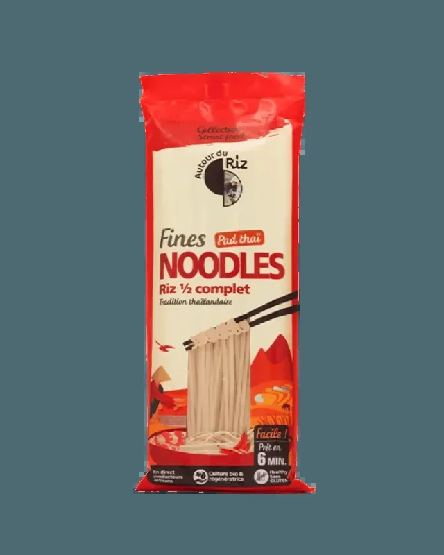 Nouilles fines de riz 1/2 complet Bio