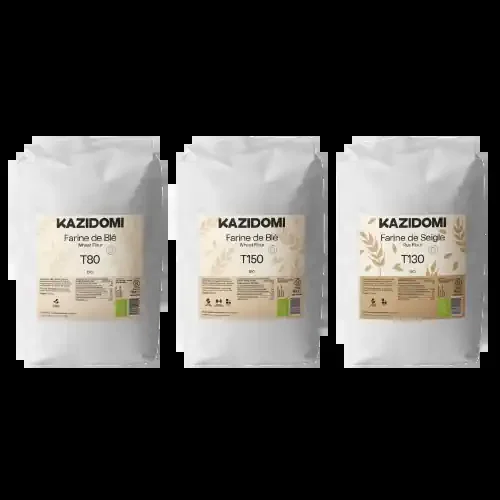 Pack Farines Blé Bio