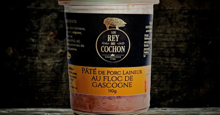 Pâté de porc laineux au floc de Gascogne 180g