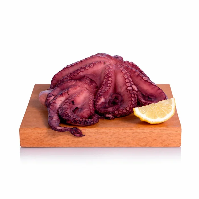 Poulpe de la Méditerranée à la vapeur 300g