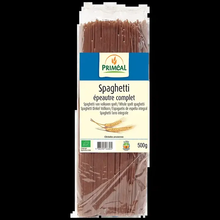 Priméal — Spaghetti bio épeautre complet (italie) – 500 g