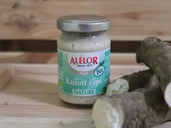 Raifort râpé Bio – 125 g