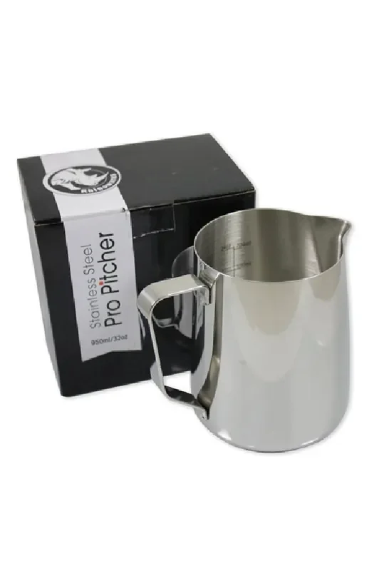 RHINOWARES – POT A LAIT INOX PROFESSIONNEL 32OZ-910ML