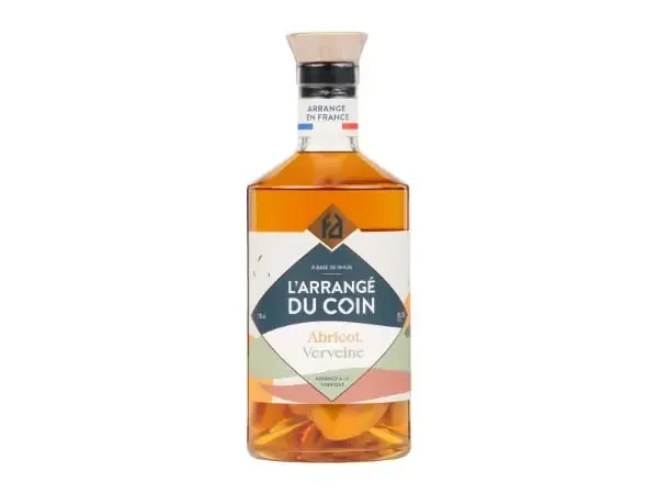 Rhum L‘Arrangé du Coin Abricot Verveine – 70cl