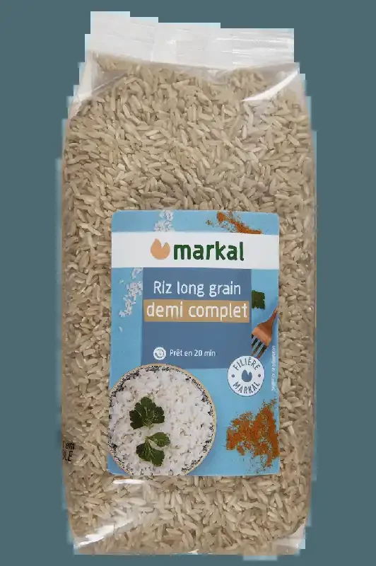 Riz Long Grain Demi Complet Bio