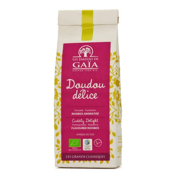 Rooibos framboise, grenade, coco bio – Doudou délice