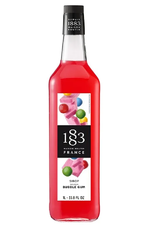 ROUTIN 1883 – BUBBLE GUM SIROP 1L BOUTEILLE VERRE