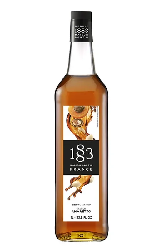 ROUTIN 1883 – SIROP AMARETTO 1L BOUTEILLE VERRE