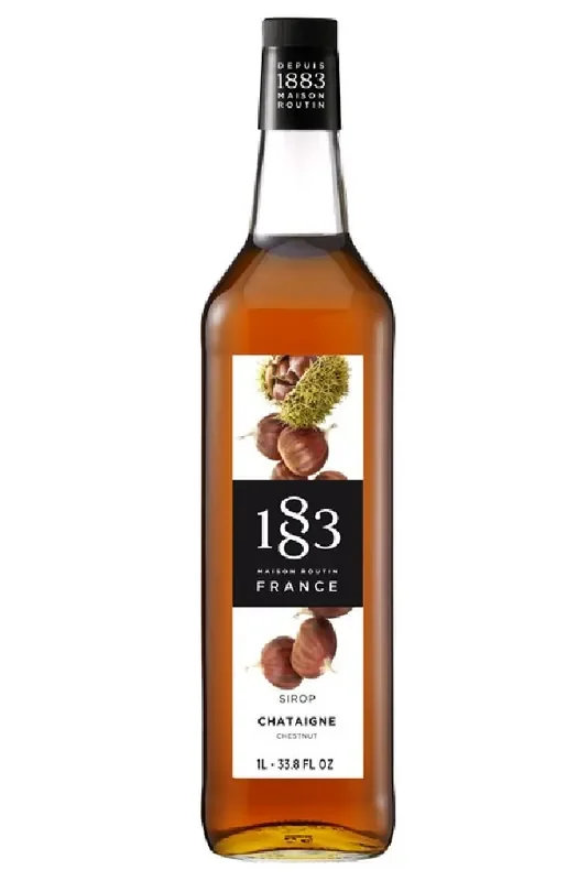 ROUTIN 1883 – SIROP CHATAIGNE 1L BOUTEILLE VERRE