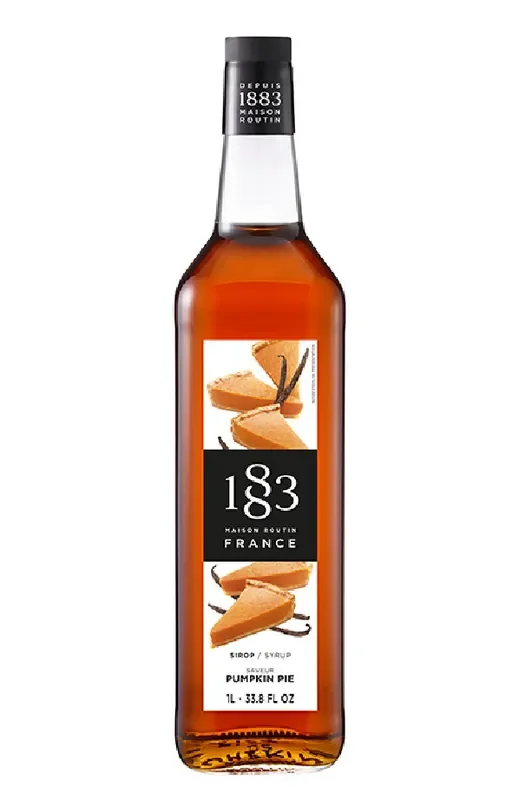 ROUTIN 1883 – SIROP PUMPKIN PIE 1L BOUTEILLE VERRE