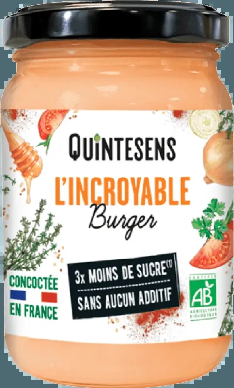 Sauce l‘incroyable Burger Bio