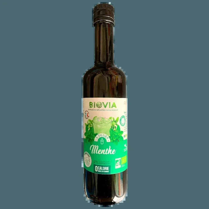 Sirop Menthe Sans Sucre Bio