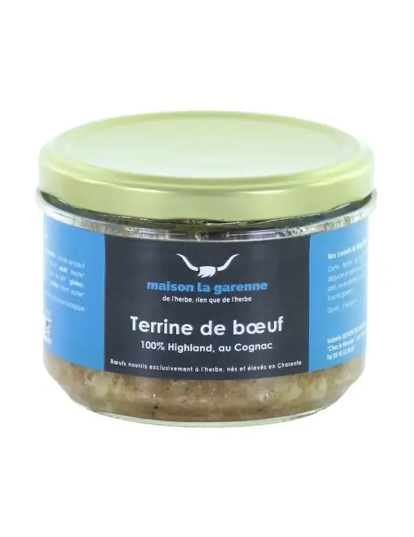Terrine de Bœuf Highland Bio – Maison La Garenne