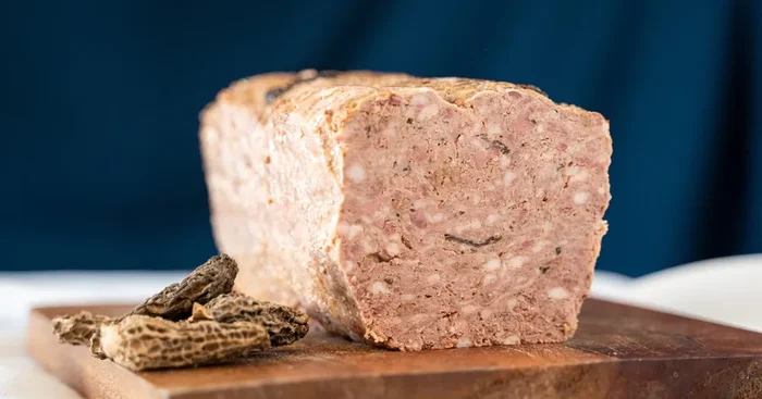 Terrine fraîche de cerf aux morilles (1,5KG / Pièce)