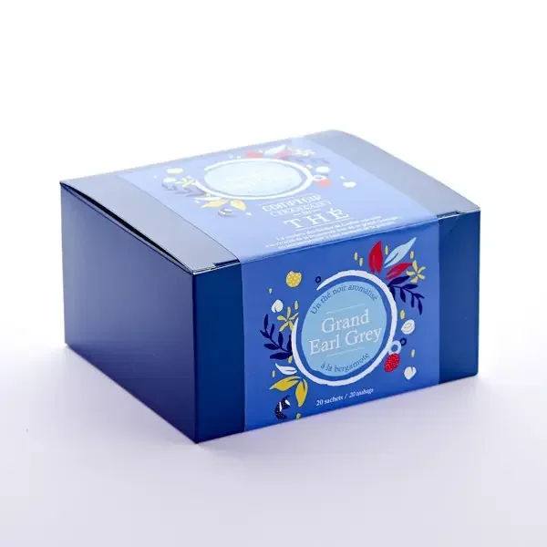 Thé Grand Earl Grey Boite de 20 Sachets