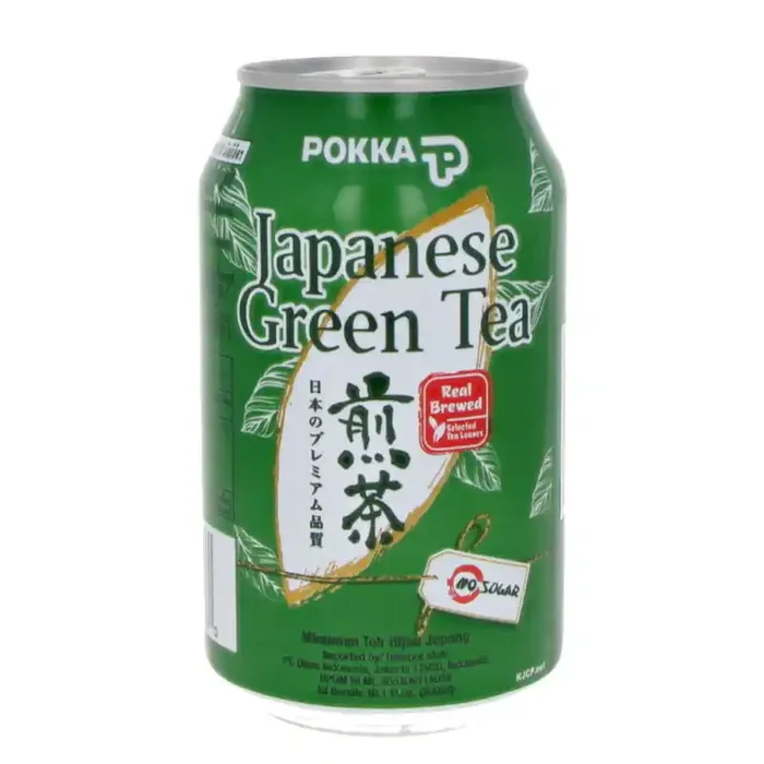 Thé vert japonais en canette 300ml