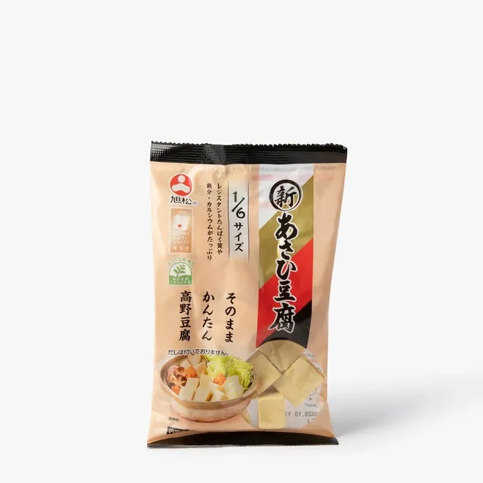 Tofu déshydraté en blocs ⋅ Asahimatsu Shokuhin ⋅ 49.5g