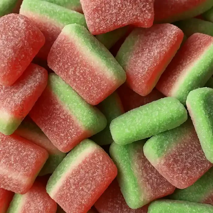 ✨ Tranche Pastèque fourrée – Fini (100g)