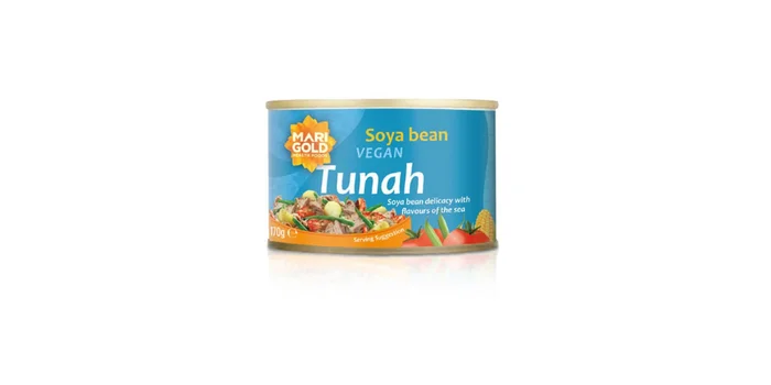 Tunah en boîte (alternative végétale au thon) 170 gr – MARIGOLD