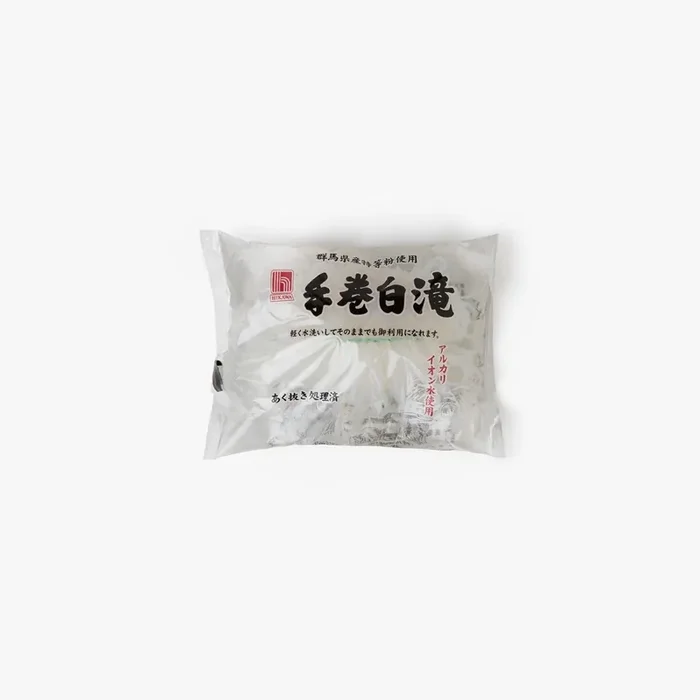 Vermicelles de konjac blanc shirataki roulées à la main ⋅ Hikawa ⋅ 200g