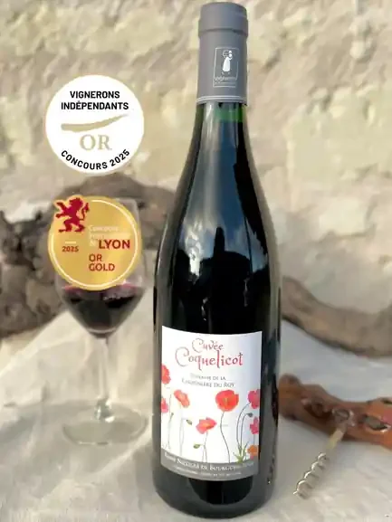 Vin rouge Saint Nicolas de Bourgueil – Cuvée coquelicot 2023 – 6x75cl