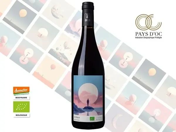 Vin rouge Syrah Lune