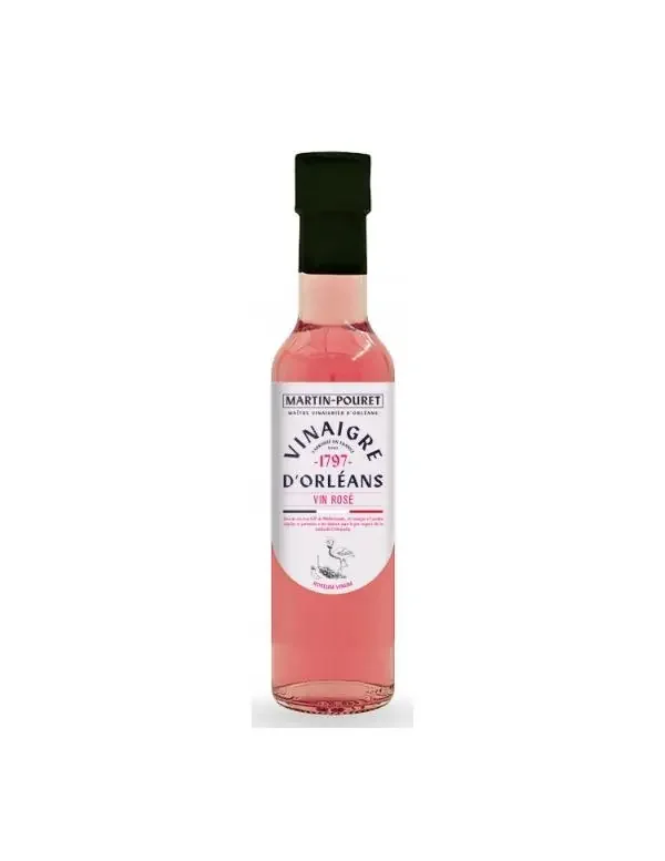 Vinaigre de vin rosé méthode Orléanaise – Martin Pouret