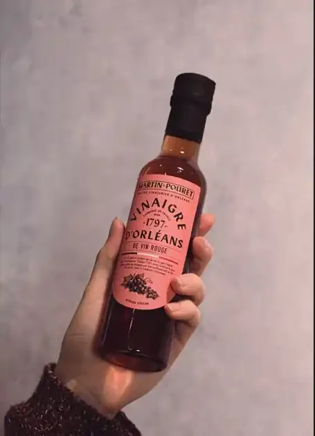 Vinaigre de Vin Rouge 12 Mois de Viellissement en Fut de Chêne