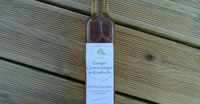 Vinaigre Gastronomique de Kombucha Herbes Grecques