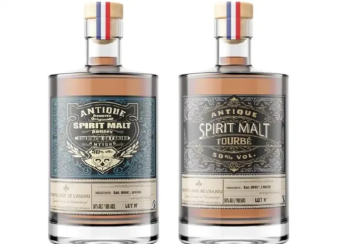 whisky et whisky tourbé – 2*50cl – Produit en Anjou