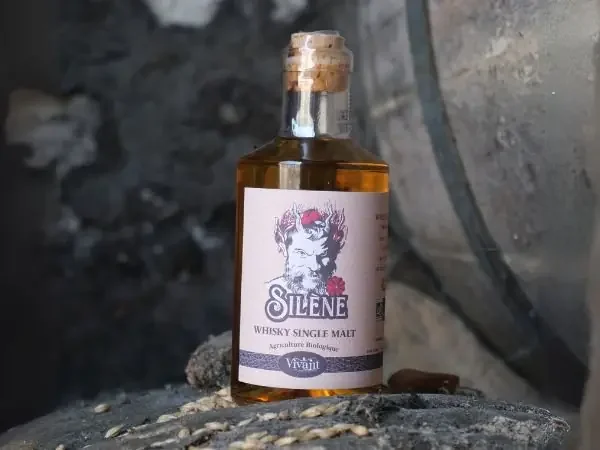 Whisky Silène Single Malt français Bio 20cl