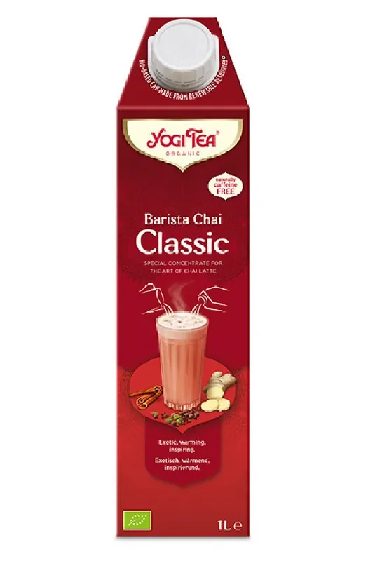 YOGITEA – BARISTA CHAI CLASSIC CONCENTRE LIQUIDE BRIQUE 1L x6 BIO
