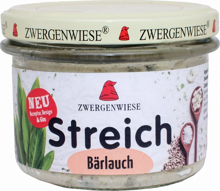 Zwergenwiese Tartinade Bio Vegan – Ail des Ours, 180 g
