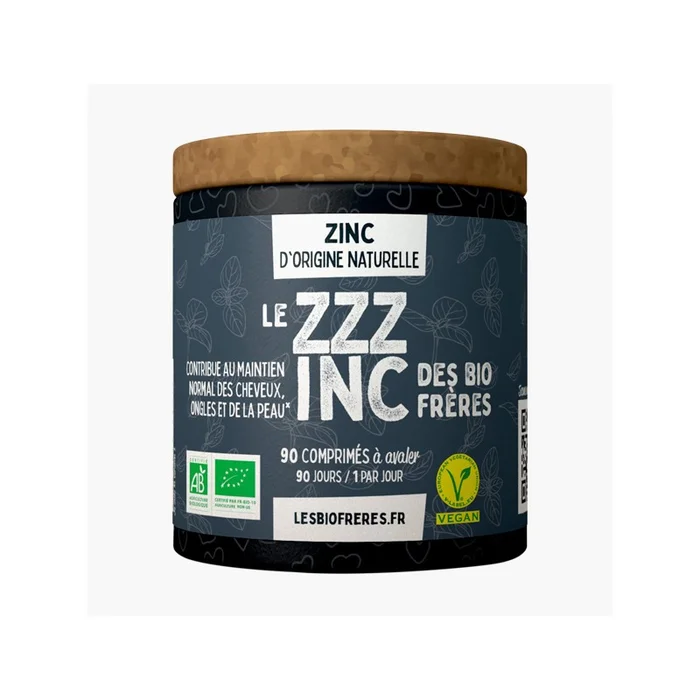 ZZZINC BIO – ZINC 7,5 MG – LES BIOFRÈRES